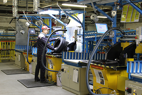 Bridgestone представила СМИ новый завод в Ульяновске