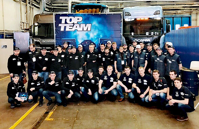 Scania Top Team в России