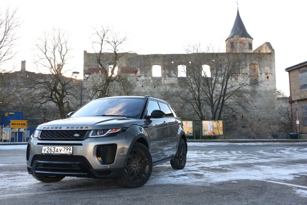 Range Rover Evoque: европейский новый год