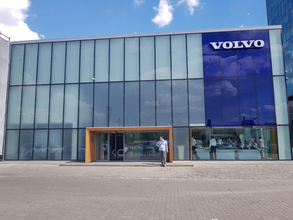 Новый ДЦ "Volvo Car Авилон" на Волгоградке