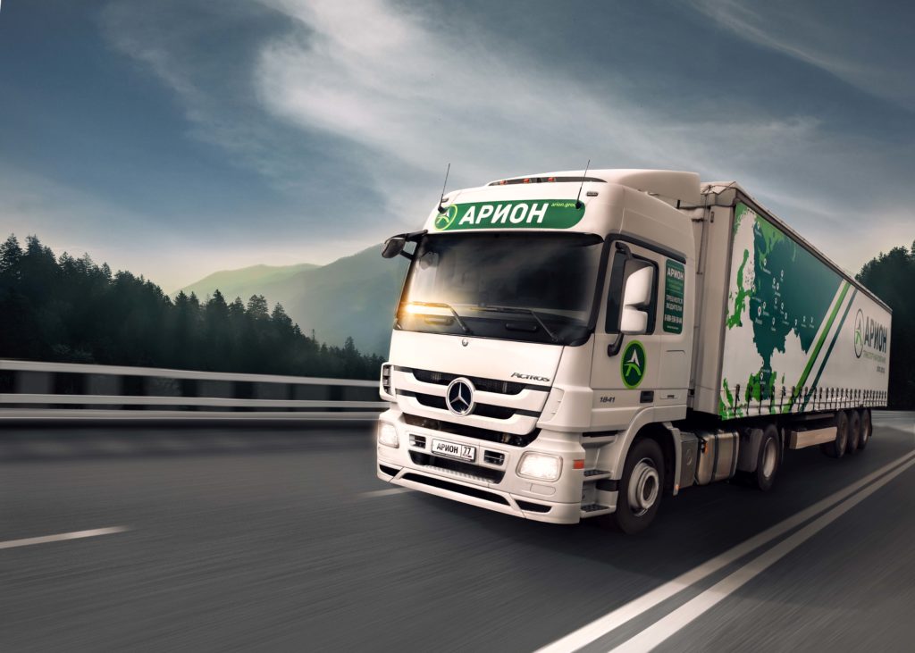 100 тягачей Mercedes-Benz Actros 1841 LS для компании «Арион