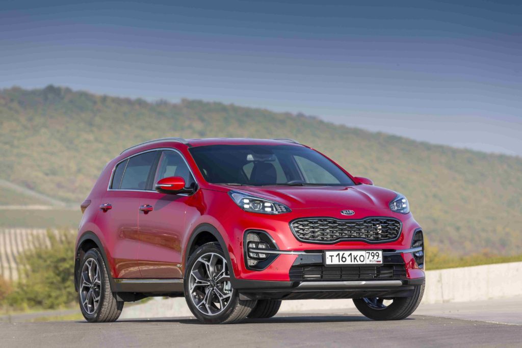 KIA объявляет комплектации и цены обновленного кроссовера Sportage