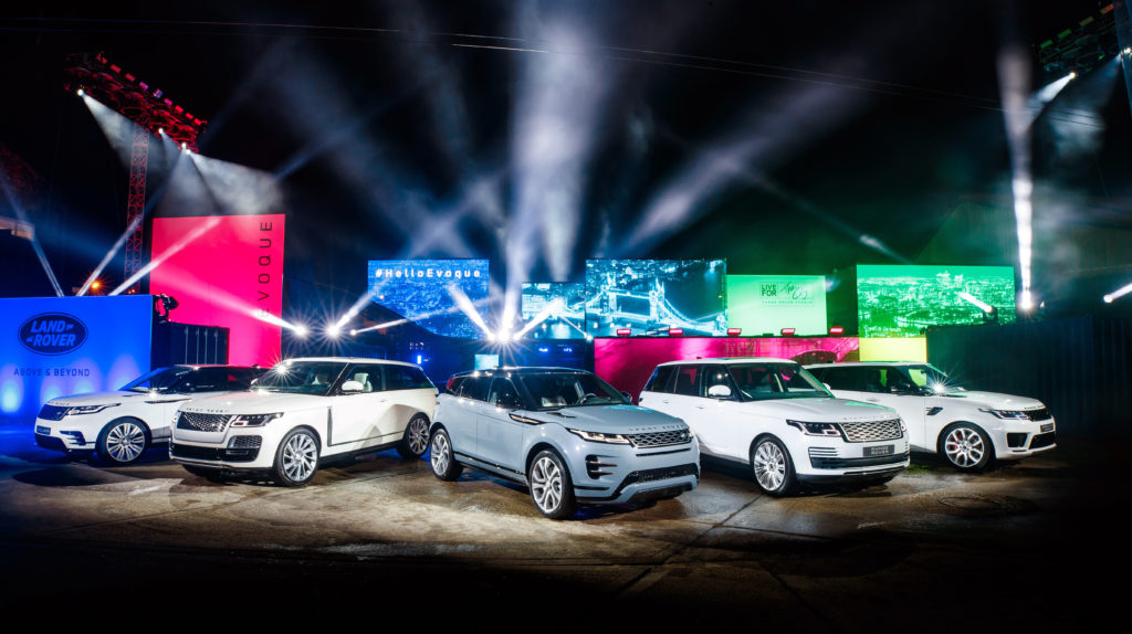 Премьера нового Range Rover Evoque в Лондоне