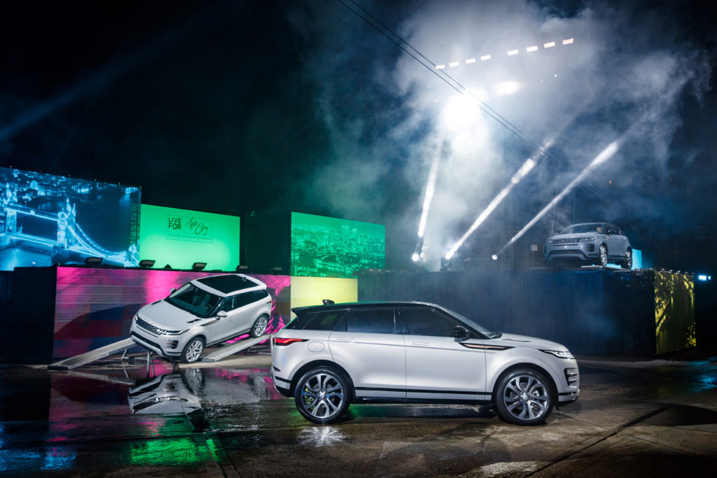 Премьера нового Range Rover Evoque в Лондоне