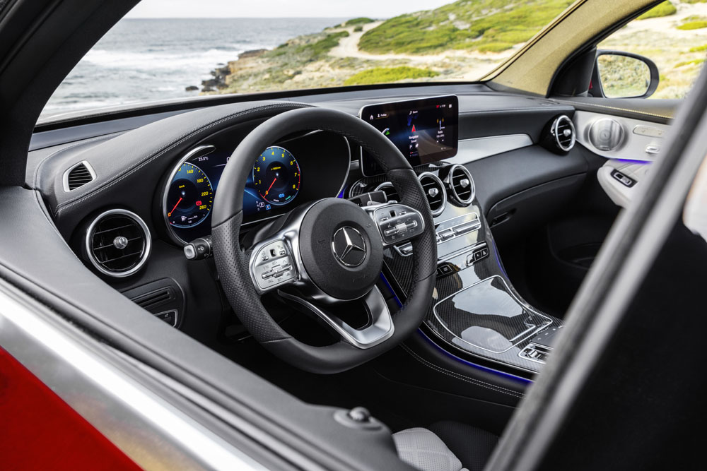 Mercedes-Benz GLC представляет новое купе