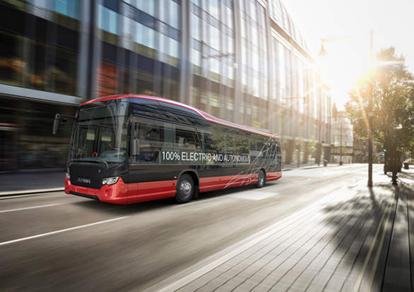 В Швеции появятся беспилотные городские автобусы от Scania и Nobina