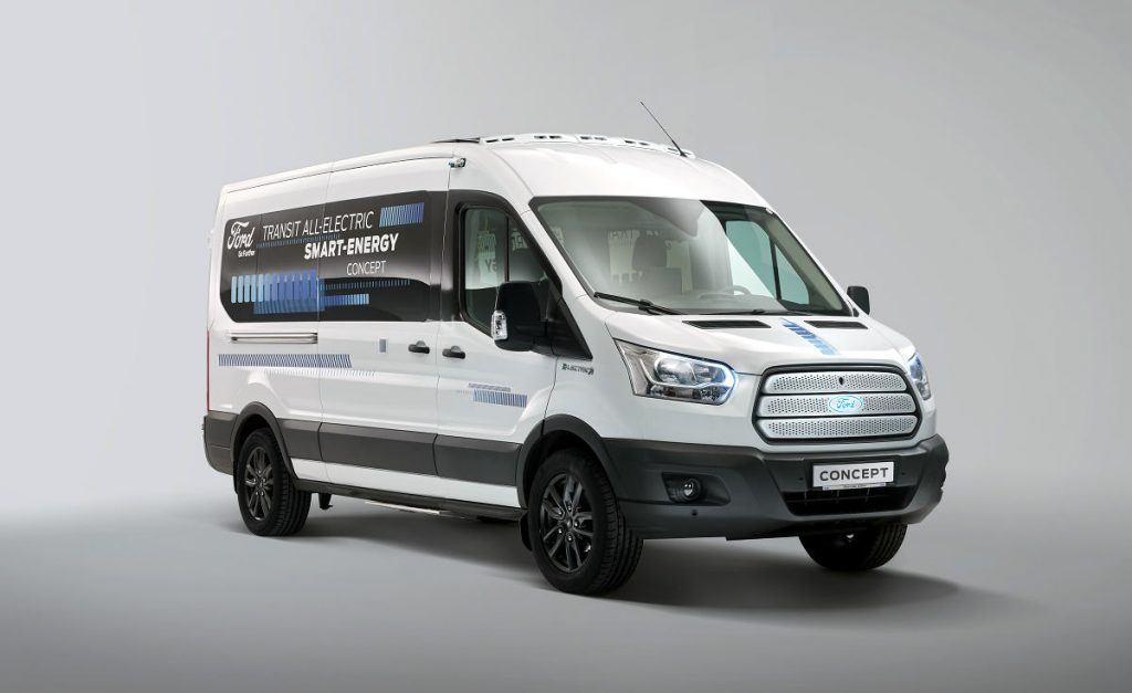 Электроконцепт Ford Transit Smart Energy