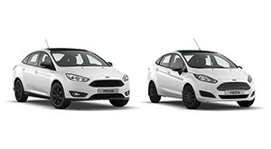 Fiesta Focus White and Black