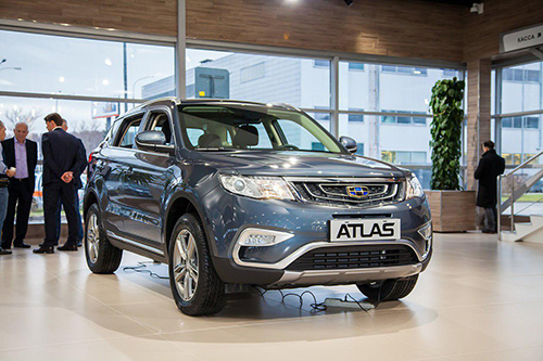 Geely Atlas в Москве