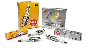 NGK Laser Iridium and Yellow Box Spark Plug 300dpi