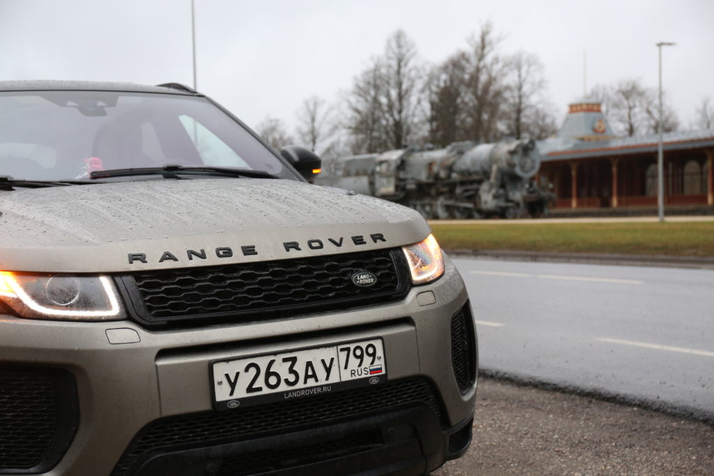 Range Rover Evoque: европейский новый год