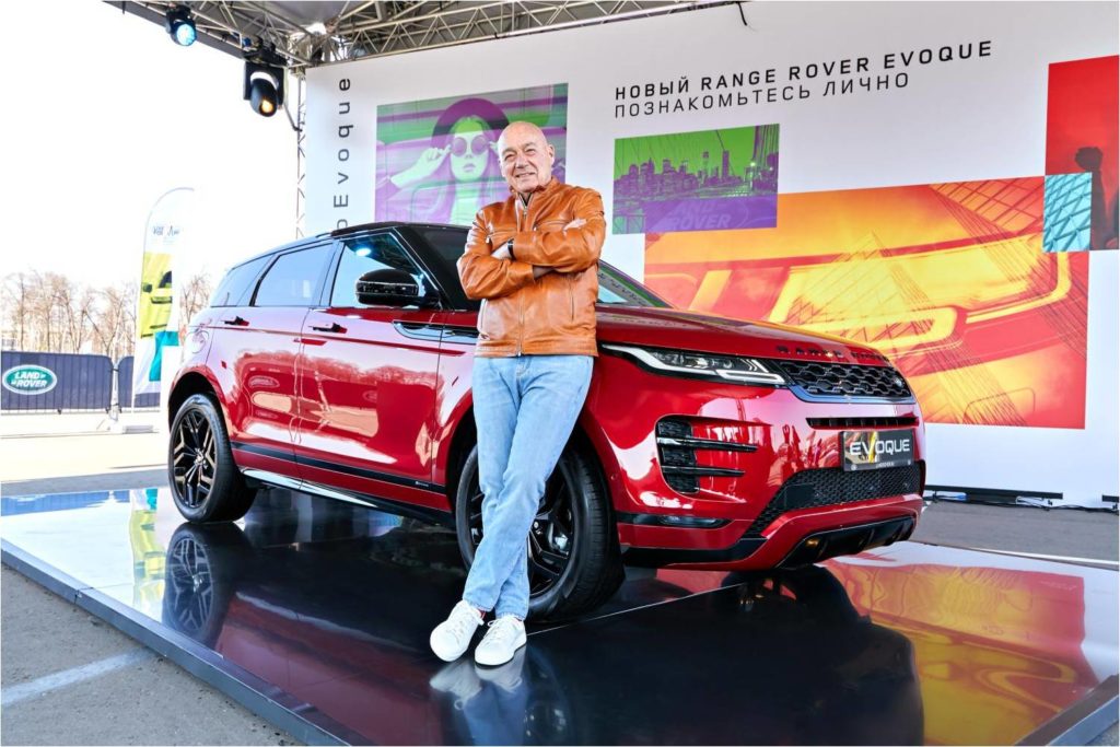 Range Rover Evoque - премьера в Москве