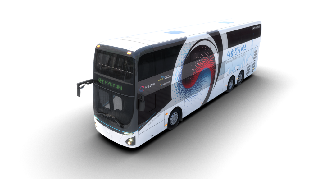 Премьера двухэтажного электробуса Hyundai