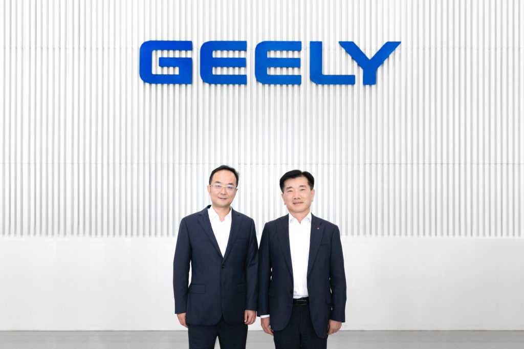 Совместное предприятие Geely и LG