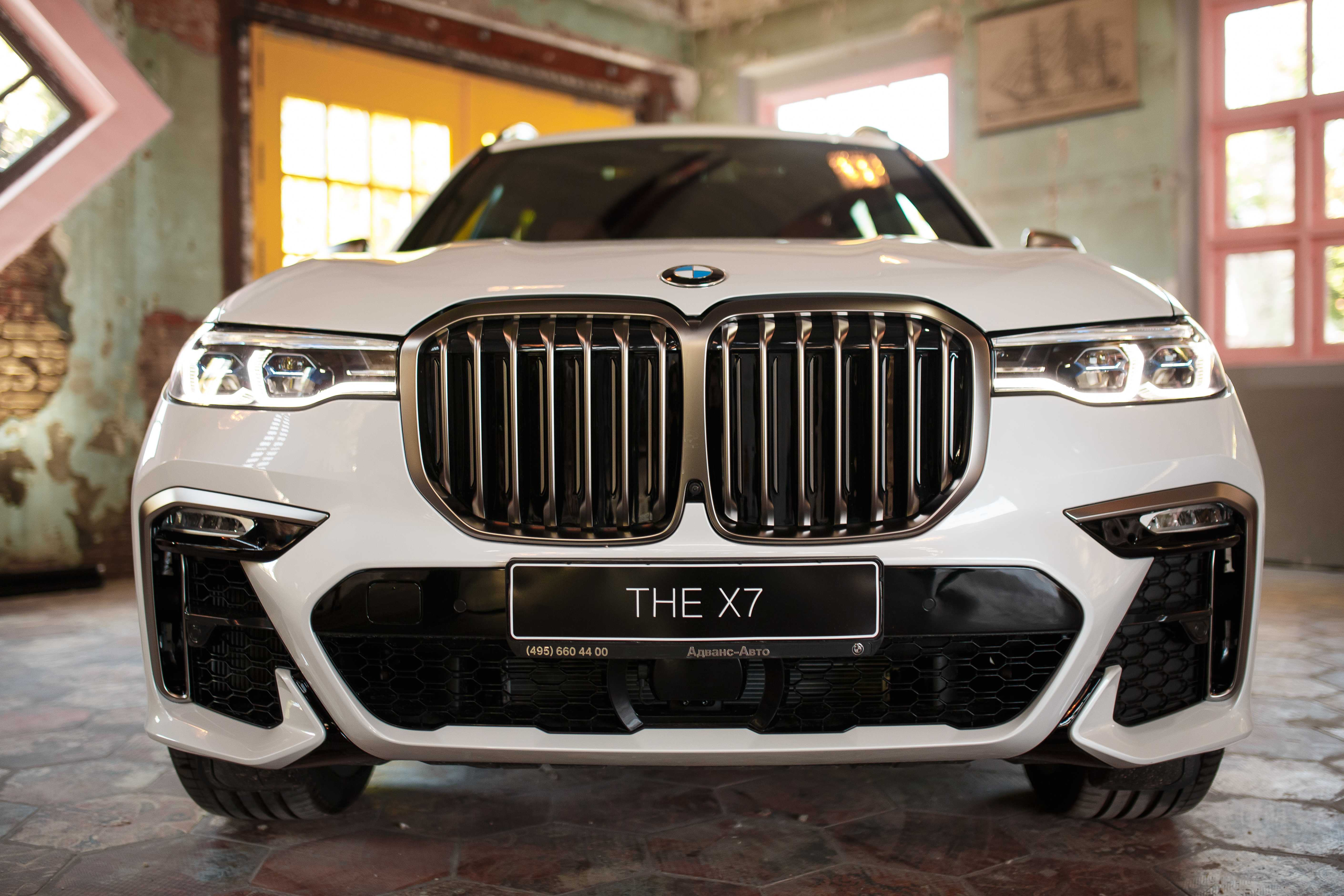 Торжественное приветствие BMW X7 и BMW 7 серии