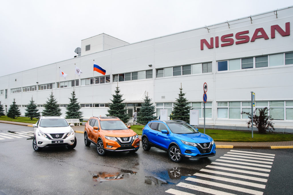 10 лет производства Nissan в Петербурге