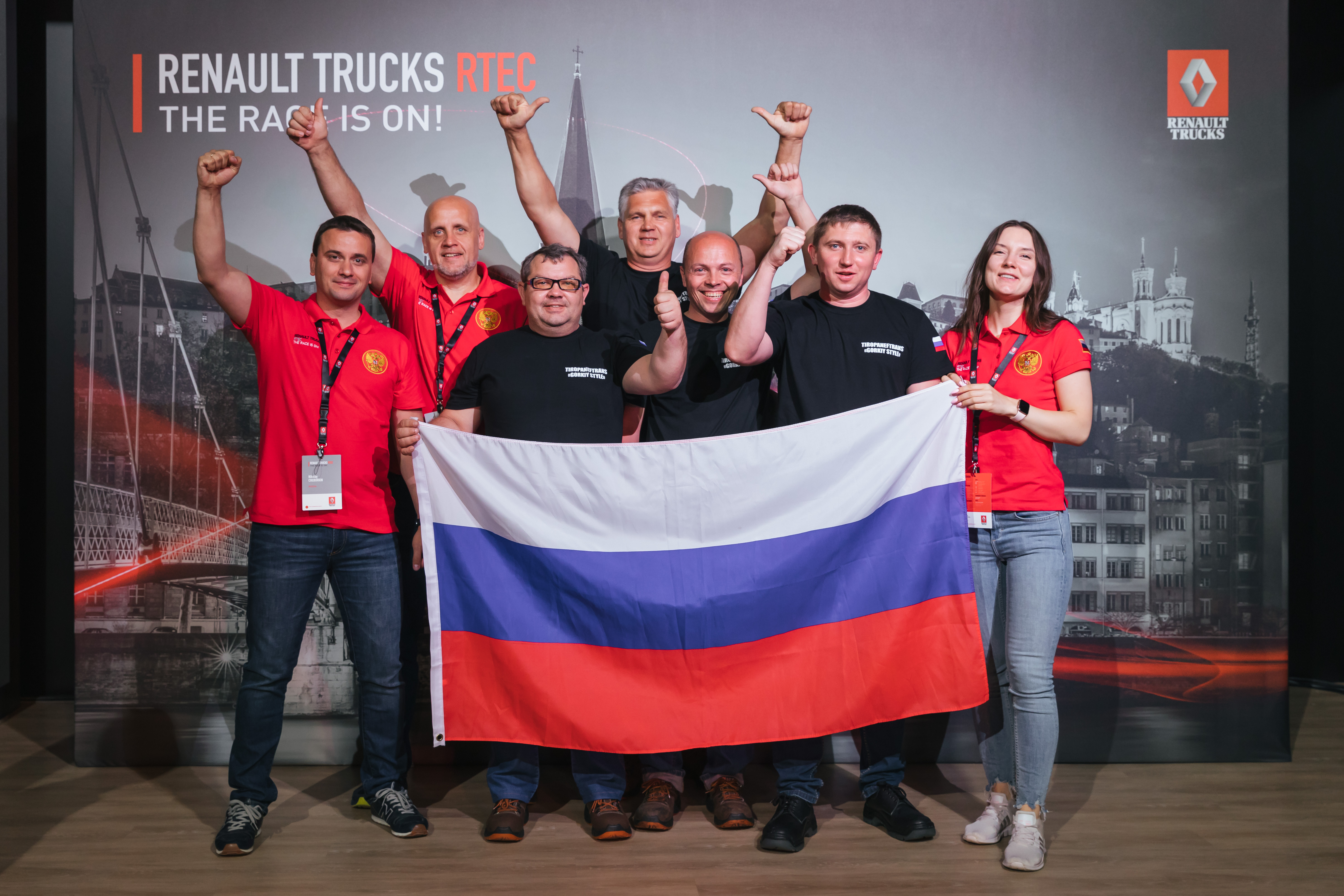 Команды из России в финале Чемпионата Renault Trucks