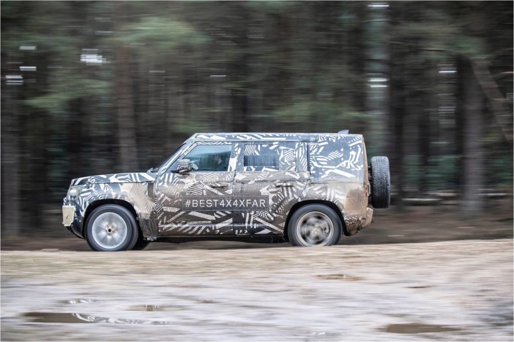 Прототип Defender показали в Гудвуде