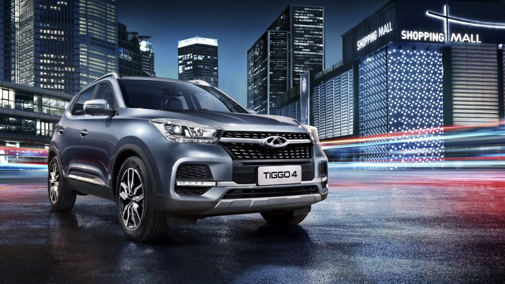 CHERY  TIGGO 4 выходит на рынке в августе
