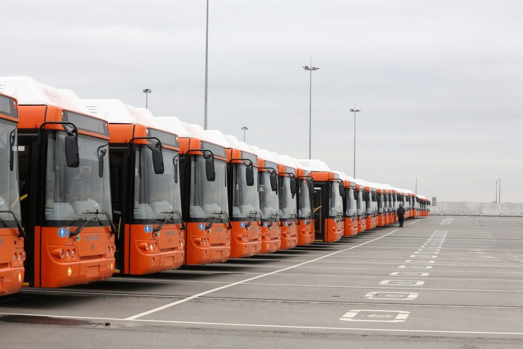 Нижний Новгород получил 56 экологически чистых автобусов ЛиАЗ-5292