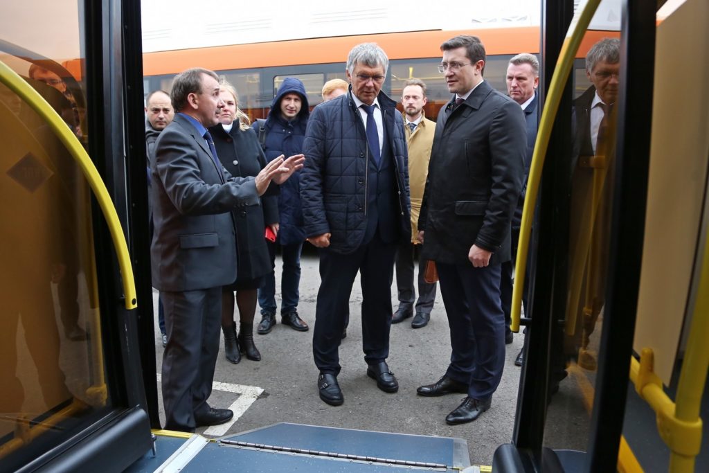 Нижний Новгород получил 56 экологически чистых автобусов ЛиАЗ-5292