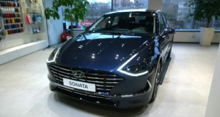 В Москве презентовали новую  Hyundai Sonata