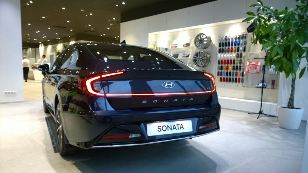 В Москве презентовали новую Hyundai Sonata