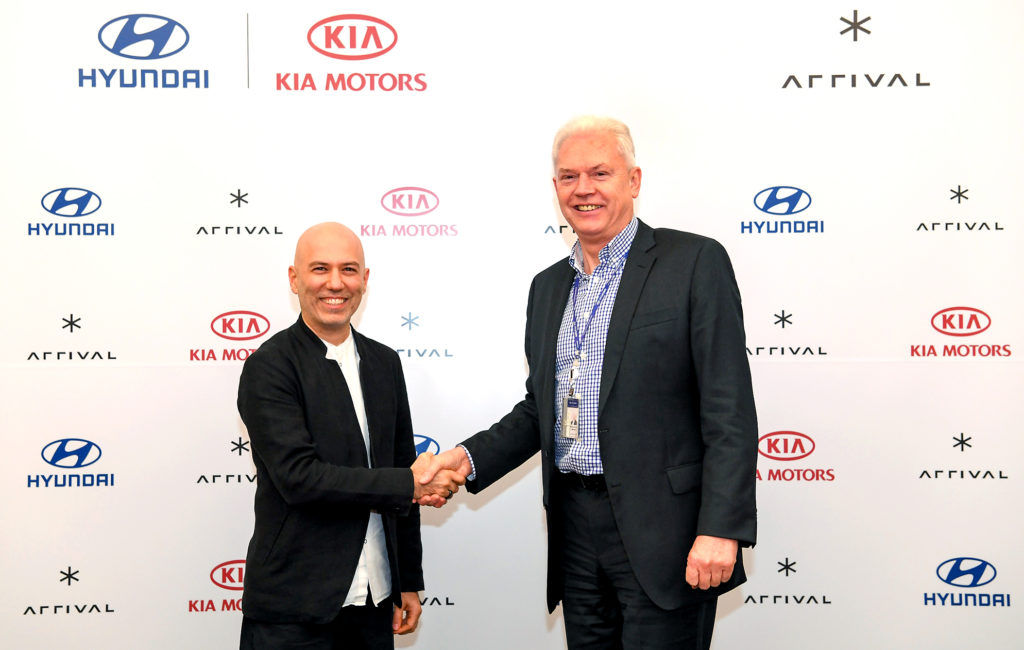 Компания Arrival стала партнером Hyundai и Kia