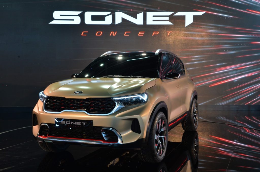 Компания KIA показала Sonet