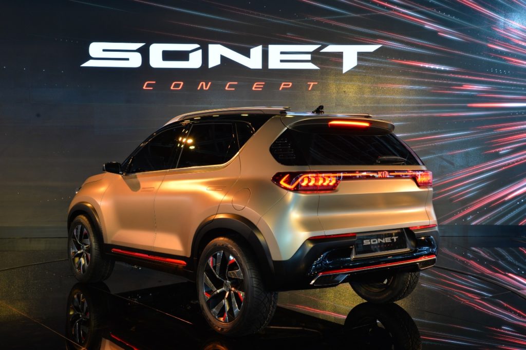 Компания KIA показала Sonet