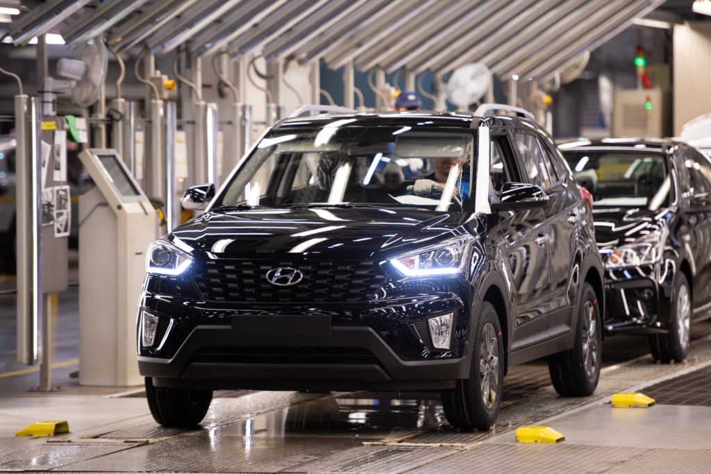 Завод компании Hyundai Motor в Санкт-Петербурге будет выпускать по 360 автомобилей в день