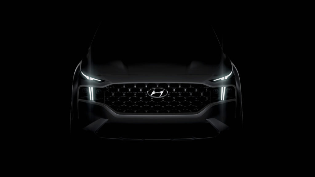Hyundai показал образ нового Santa Fe