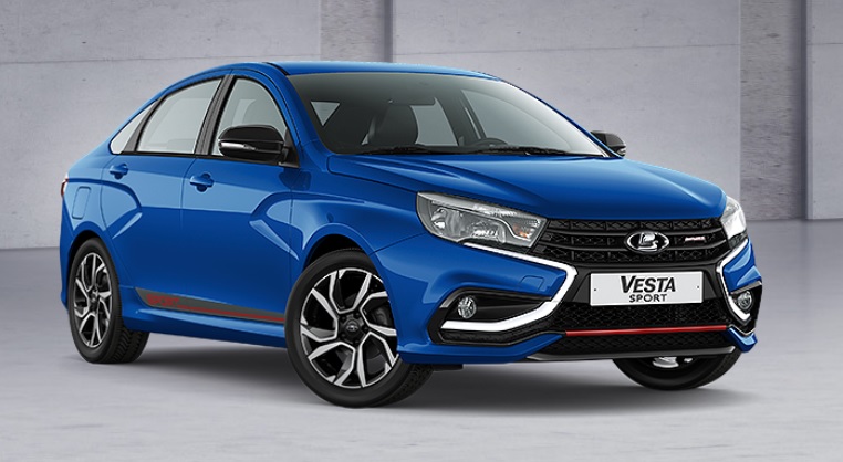 Для спортивных модификаций LADA Vesta добавили два новых цвета