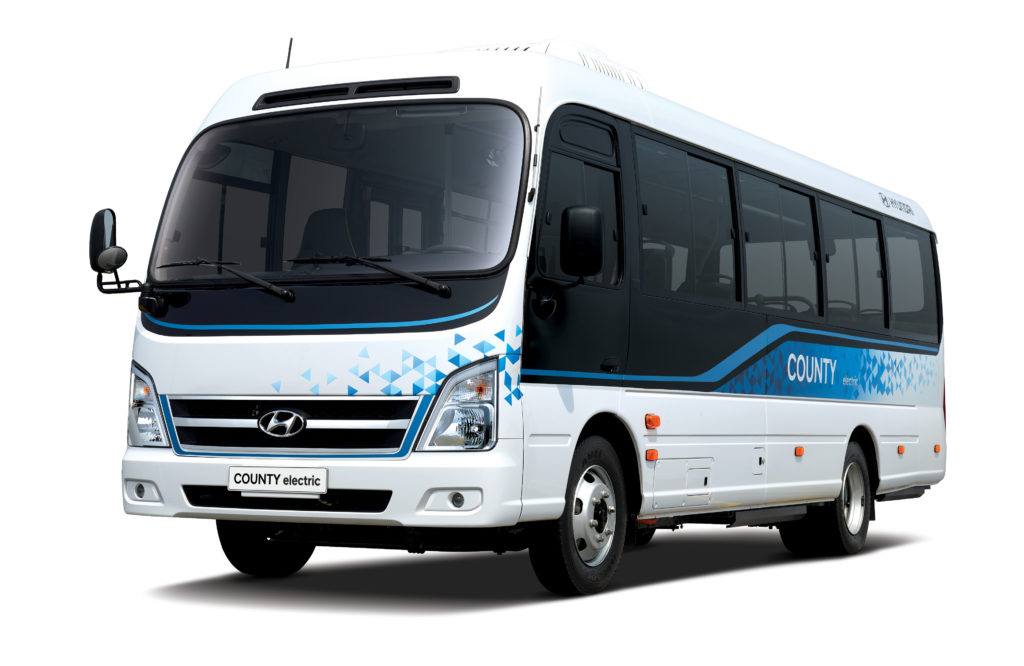 Представлен электрический микроавтобус Сounty Electric от Hyundai