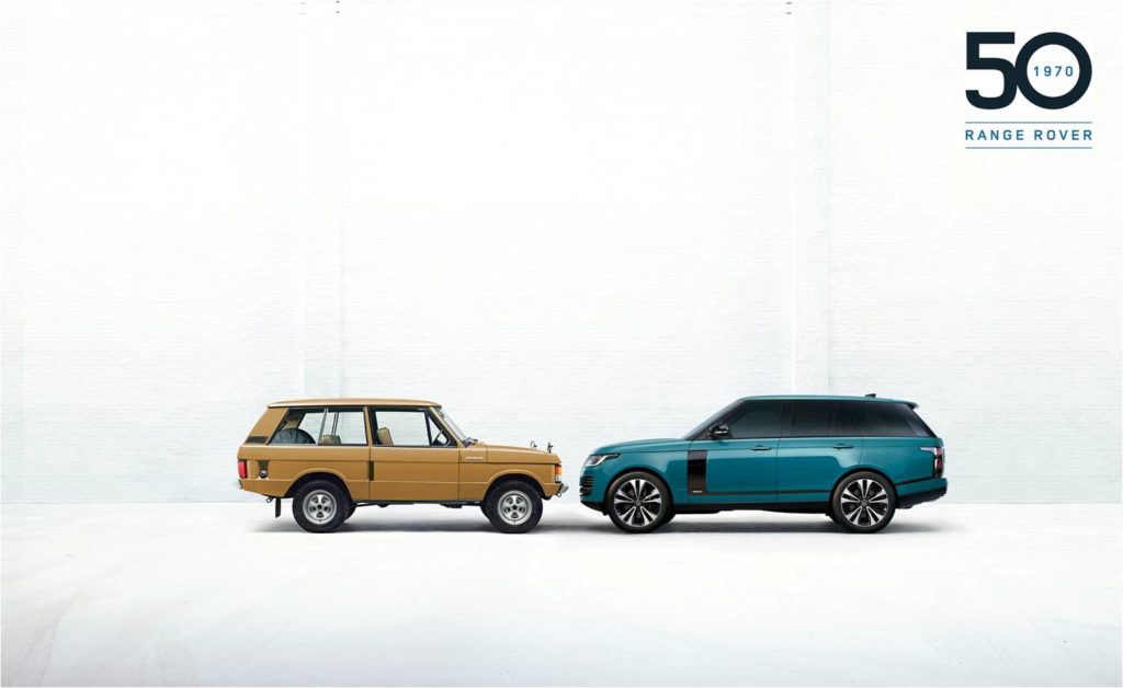 Специальная версия Range Rover Fifty к 50-летию марки Специальная версия Range Rover Fifty к 50-летию марки