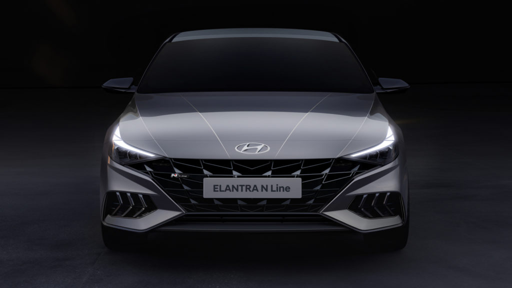 Hyundai Motor показала спортивную версию Elantra - N Line