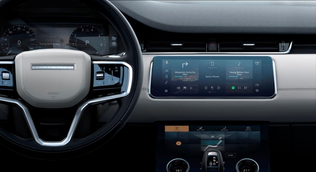 Range Rover Evoque и Land Rover Discovery Sport теперь с новой информационно-развлекательной системой
