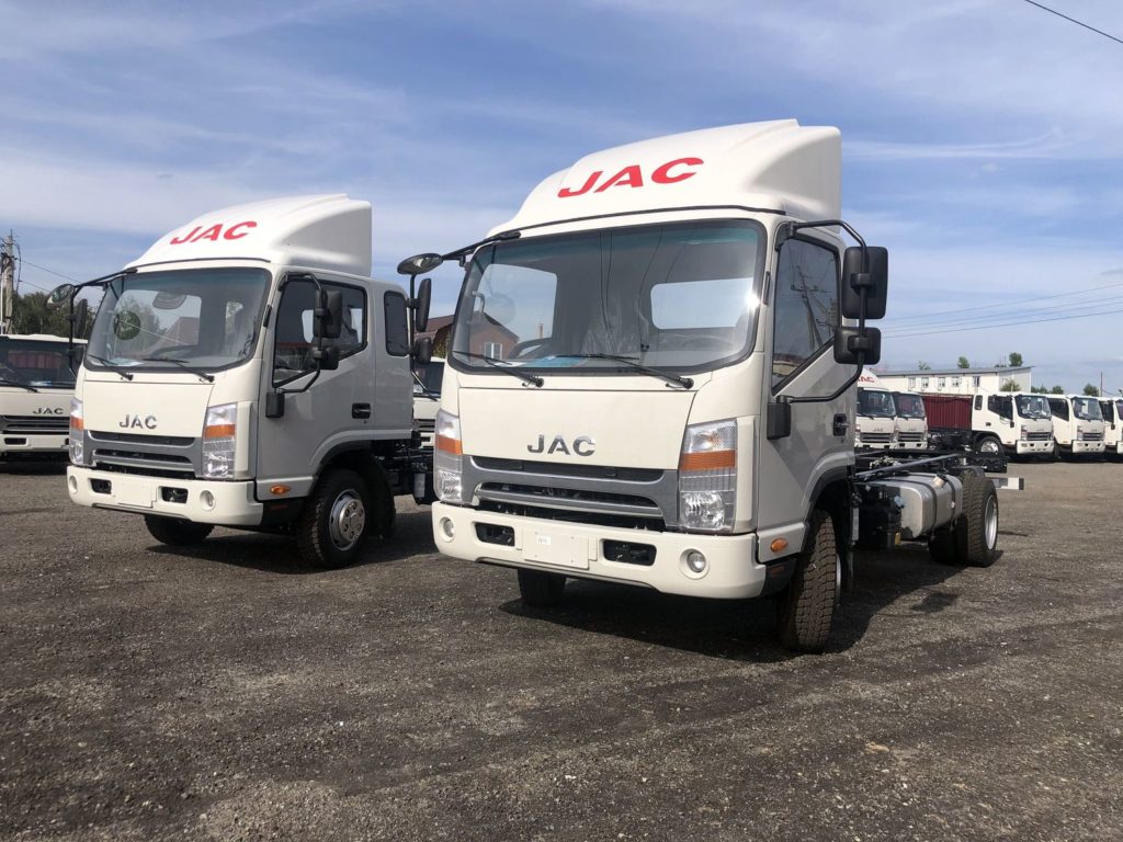 Грузовики JAC N-серии поступили в продажу