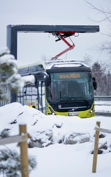 Электробусы Volvo за Полярным кругом