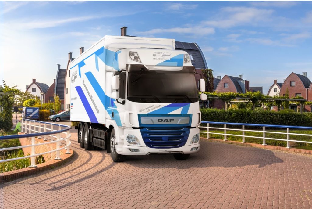 DAF CF Electric с увеличенным запасом хода