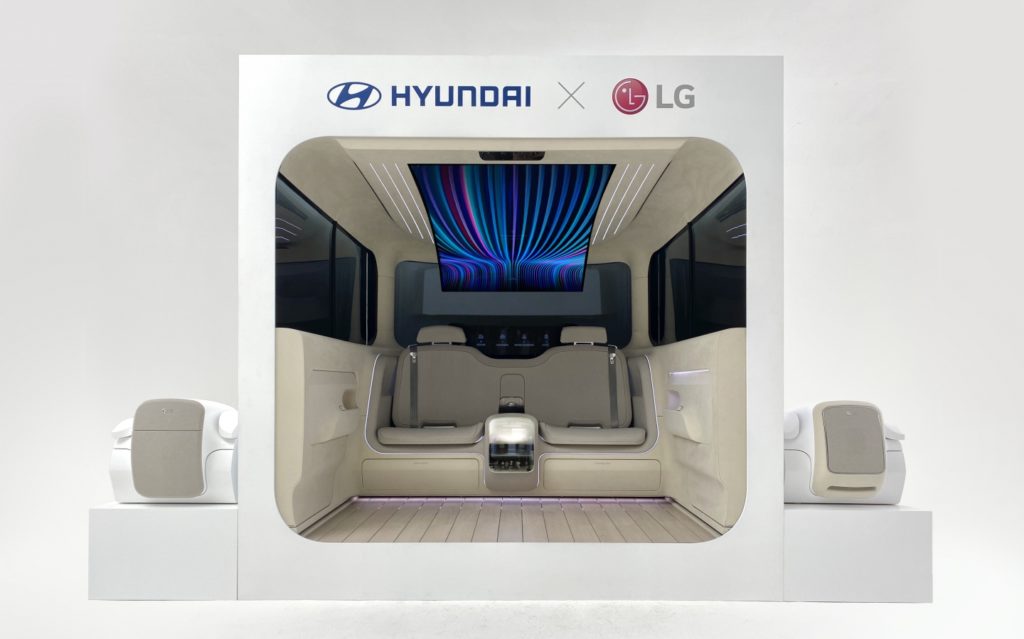 Hyundai Motor показал прототип салона электрокара IONIQ