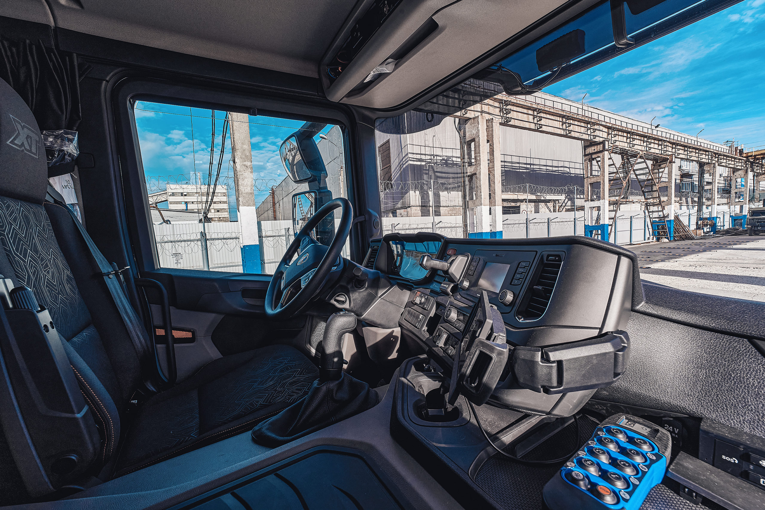 Полноприводная КМУ Scania на Камчатке