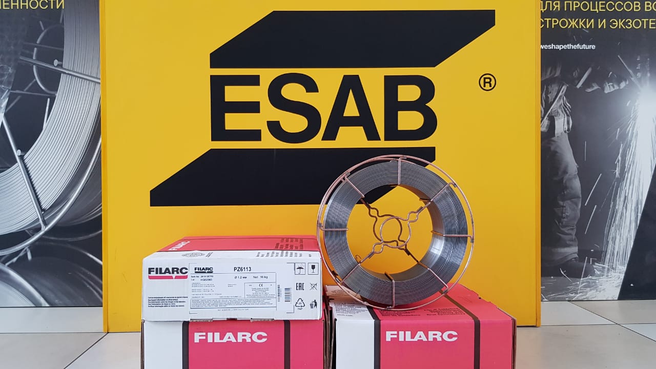 Началось локальное производство рутиловой проволоки Filarc на производстве ESAB