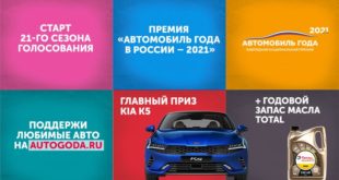 Автомобиль Года в России – 2021