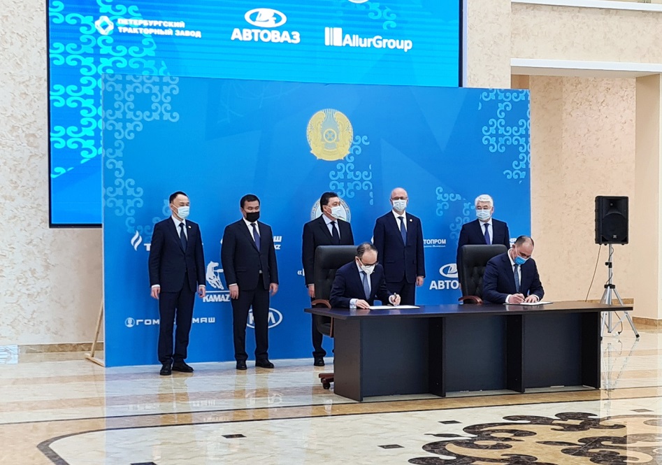 Подписан договор о производстве LADA в Казахстане