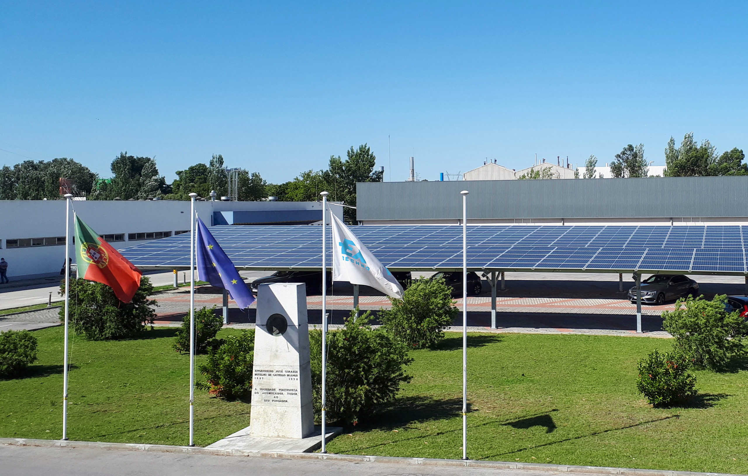 Exide Solar Project in Portugal