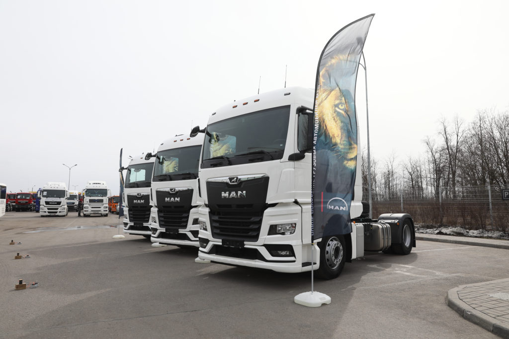 Новое поколение грузовиков MAN уже в России