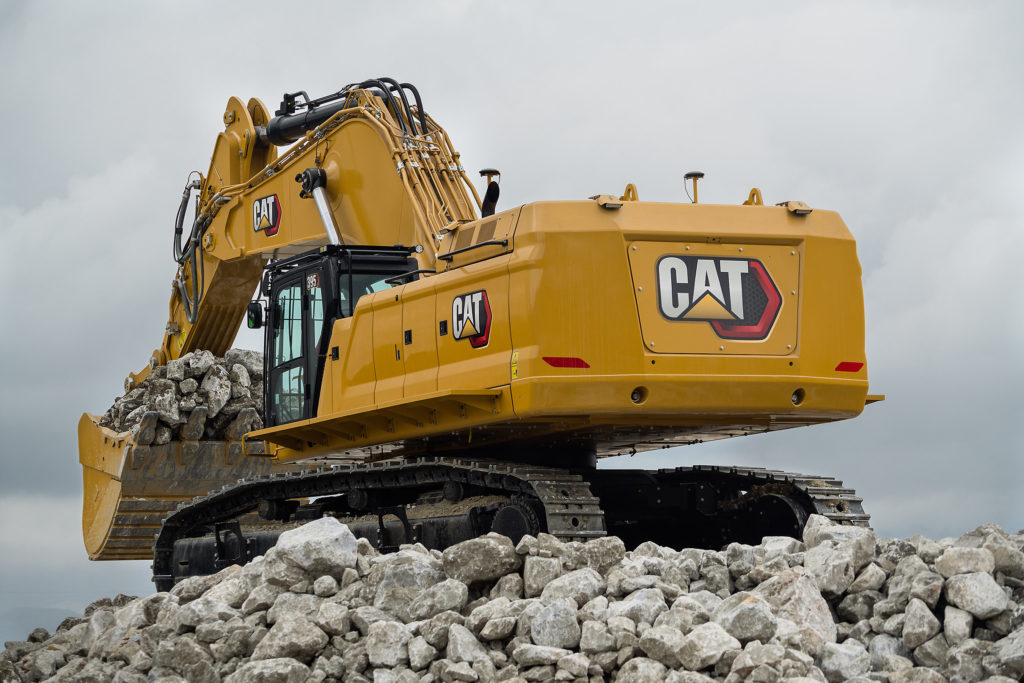 Экскаватор CAT 395 нового поколения