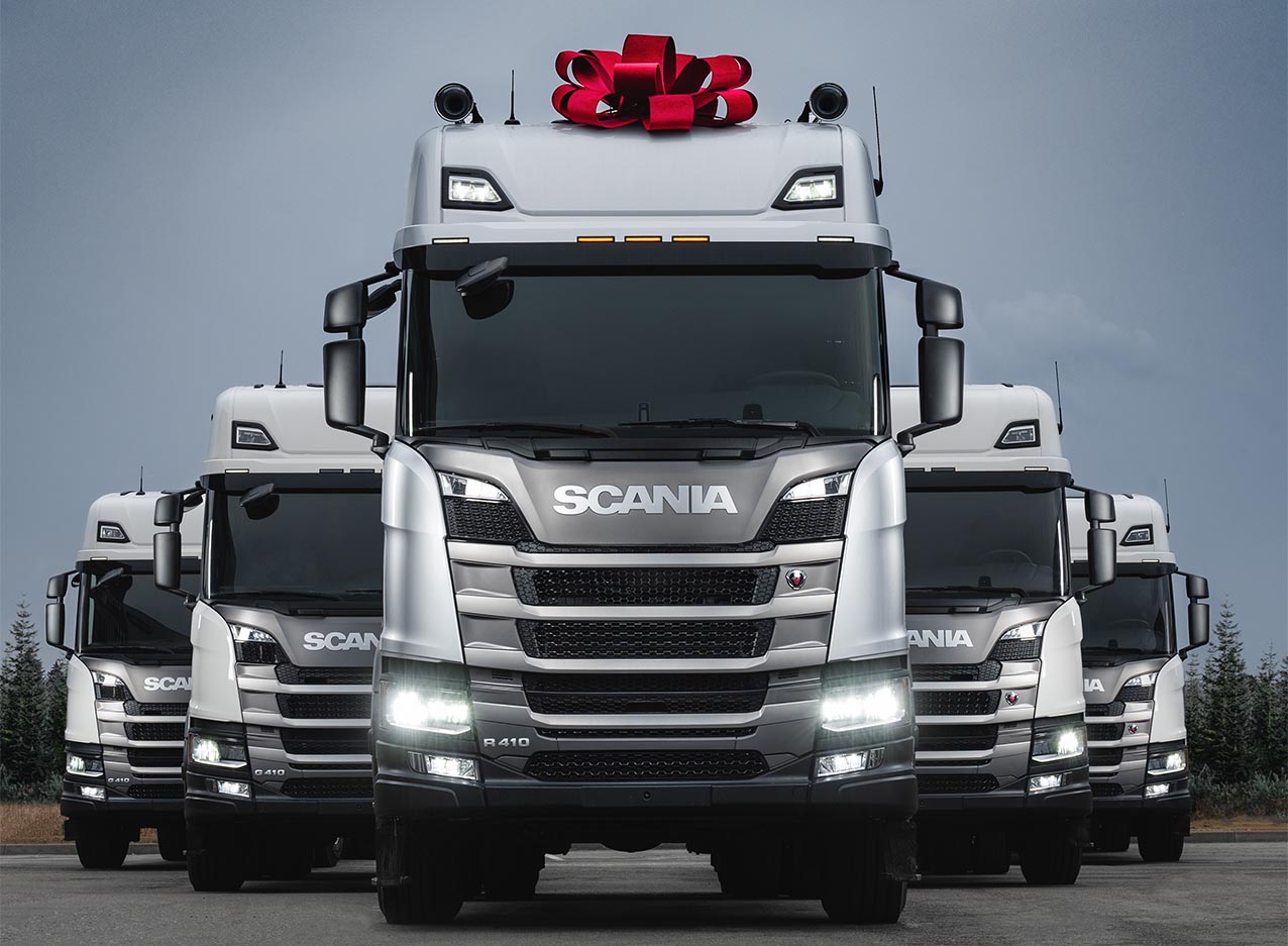Scania продала 1000 грузовиков на газомоторном топливе в России