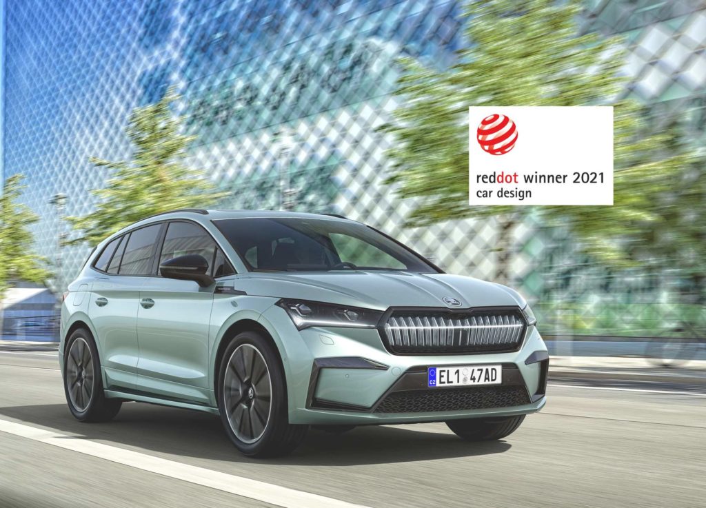 Премия Red Dot досталась ŠKODA ENYAQ iV